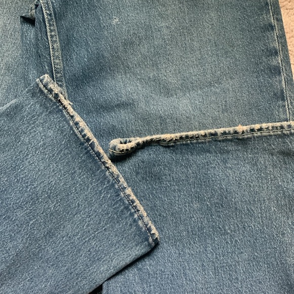 Free Assembly - The Super High Crop Wife Straight Jeans Sz 10 - Picture 8 of 11